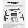 imageKEMIMOTO X3 Max Nerf Bars Rock Sliders Compatible with Can Am Maverick X3 Max 20172025 All Models Heavy Duty Side Bumper Guard Tree Kicker Step Accessories Replace OEM715003730 715003888 4Seater