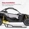 imageKEMIMOTO X3 Nerf Bars Rock Sliders Compatible with Can Am Maverick X3 Turbo R RR 20172025 Side Bumper Protector Tree Kickers Brush Guard Replaces OEM 715003438 715002963 2Seater