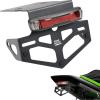 imageKEMIMOTO Fender Eliminator Compatible with KLX300 KLX300SM 2021 2022 2023 Tail Tidy License Plate Holder with LED Integrated Tail Light