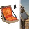 imageKEMIMOTO Hunting Seat Cushion Heated with 20000mAh Battery Tree Stand SelfSupporting Silent Hunting Chair Low Down Warm Portable Folding Seat Pads for Hunting Camping Outdoor Sports