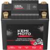 imageKEMIMOTO Lithium Motorcycle Battery YTX15LBSYTX14AHBS LiFePO4 Lithium Battery 12v 7Ah PreCharged Powersports Battery with 4 UniversalFit EVA Spacers Compatible with Motorcycle ATV Jet Ski12V 7Ah 560CCA