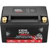 imageKEMIMOTO Lithium Motorcycle Battery YTX15LBSYTX14AHBS LiFePO4 Lithium Battery 12v 7Ah PreCharged Powersports Battery with 4 UniversalFit EVA Spacers Compatible with Motorcycle ATV Jet Ski  12V 6Ah 480CCA