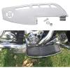 imageKEMIMOTO Motorcycle Rider Footboard Heel Guard for Road King Road Glide Electra Street Glide Ultra Limited FLHTK FLSTF Tri Ultra Chrome
