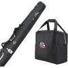 imageKEMIMOTO Ski Bag and Boot Bag Combo Snowboard Bag Padded Ski Bags for Air Travel Snow Ski Bags Fit Skis Up to 200cm Ski Double Bag ComboWhite