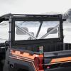 imageKEMIMOTO Soft Rear Window with Zipper Design Winter Windproof Windshield Compatible with Polaris Ranger 1000XPCrew ampamp Ranger 900XPCrew Winter Warm Waterproof Dustproof 20132025 AccessoriesWithout zipper