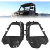 imageKEMIMOTO Soft Side Doors Compatible with Hisun 500 700 Axis 500 700 Coleman 500 700 Massimo MSU 500 1680D Waterproof Tearresistant and Windproof UTV DoorsFit for Side Mirrors and Windshields