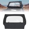 imageKEMIMOTO UTV Rear Windshield with Zipper Window  Soft Waterproof 2in1 Compatible with Polaris RZR 570 RZR Trail 570 2014 800 S 800 900