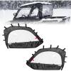 imageKEMIMOTO UTV Soft Upper Doors Compatible with Polaris General 1000  XP 1000 20162025 Soft Cab Enclosures Window YKK Zipper Waterresistant Side Windshield Accessories