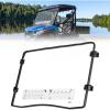 imageKEMIMOTO Vented Front Windshield Compatible with CFMOTO UFORCE 600 20212026800 XL 20252026 ScratchResistant Windshield with PreInstalled Rubber Strips HardCoated PC Window Accessories
