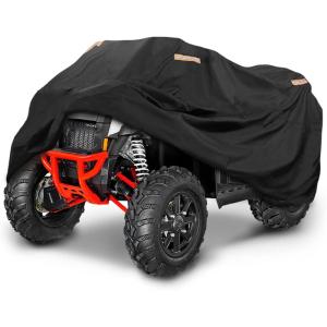 imageKEMIMOTO ATV Cover Universal Four Wheeler Cover Waterproof Cover Compatible with Polaris Sportsman 450 570 Polaris Sportsman Fourtrax CanAm Kawasaki Arctic Cat CFMOTO 827 X 512 X 465M827X 512X 465