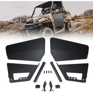 imageKEMIMOTO Aluminum Half Door Compatible with Polaris Ranger XP 1000 20182025 Ranger 1000 20202025 Lower Door Panels with PC Window to Expand Visibility