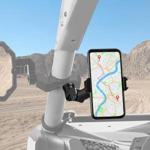 imageKEMIMOTO CustomBuilt UTV Phone Mount for Mirror X1X1PRO  Installable on Your Mirrors