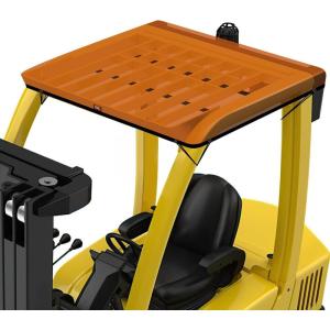 imageKEMIMOTO Forklift Shade Cover Heavy Duty Waterproof Fork Truck Sunshade Top 51in x 43in AntiUV Rain Canopy Cover for Forklift Capacity up to 8000 lb