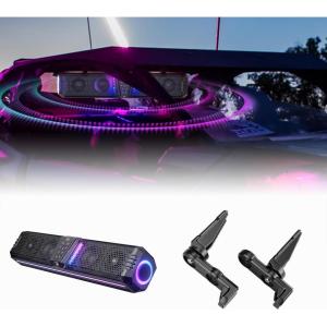 imageKEMIMOTO Midnight Soundbar Bracket Midnight 60 26inch UTV Sound Bar