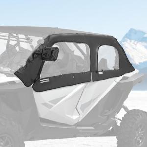 imageKEMIMOTO PRO XP4 Cab Enclosure Upper Doors UTV Soft Side Window Kit Compatible with 20202025 Polaris RZR PRO XP 4 2025 Polaris RZR PRO S 20222024 RZR Turbo R 4