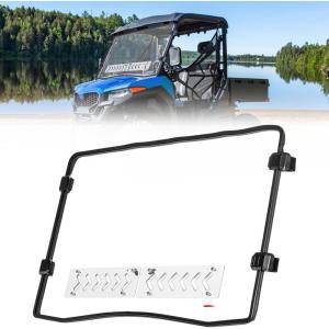 imageKEMIMOTO Vented Front Windshield Compatible with CFMOTO UFORCE 600 20212026800 XL 20252026 ScratchResistant Windshield with PreInstalled Rubber Strips HardCoated PC Window Accessories