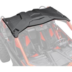 imageKEMIMOTO X3 Roof Top 2Piece Combination Compatible with Can Am Maverick X3 All 2door Models 20242025 Sun Visor Plastic Hard Roof Replace OEM 715002902
