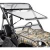 imageKEMIMOTO Flip Windshield Compatible with 20062008 Rhino 450 20042007 Rhino 660 20082013 Rhino 700 Scratch Resistant Hard Coated 15quot Thick Polycarbonate Front Full Windshield