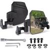 imageKEMIMOTO Mirrors UTV Side Mirror Compatible with CFMOTO UFORCE 10001000 XL600 2443inch 360 Adjustable SXS UTV Telescoping Rear View MirrorNot Fit Door