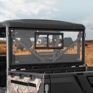 imageKEMIMOTO UTV Sliding Glass Rear Window Compatible with CFMOTO UFORCE 10001000 XL 20192025 Vented ScratchResistant HardCoated UVProof Back Windshield Accessories
