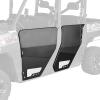 imageKEMIMOTO Aluminum Half Doors Compatible with Polaris Ranger Crew XP 1000 20192026 Scratch Resistant Lower Door Panels with PC Window to Expand Visibility