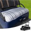 imageKEMIMOTO Universal Golf Cart Seat Towel Blanket Covers for All Weather Compatible with EZGO Club Car and More 2Seat Golf CartsGray