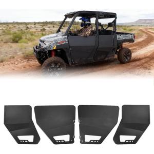 imageKEMIMOTO Aluminum Half Doors Compatible with Polaris Ranger Crew XP 1000 20192026 Scratch Resistant Lower Door Panels with PC Window to Expand Visibility