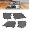 imageKEMIMOTO 20242025 XP 1000 Window Mesh Net Side and Rear Soft Windshield Compatible with 20242025 Polaris RZR XP 4 1000 Mesh Window Sun Shade Net UTV Window mesh