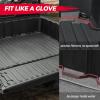 imageKEMIMOTO Cargo Bed Mat Compatible with Polaris Ranger 10001000 XP1000 XP CrewKinetic TPE Bed Liner AntiSlip MudResistantAllWeather Protection EasyClean No Gaps No Shift Accessories 20182026