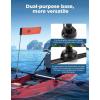imageKEMIMOTO Kayak Cup Holder Bundle with Kayak Safety Flag