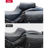 imageKEMIMOTO Leather Passenger Seat Pad Rear Seat Pillion Cushion Compatible with Softail Models Dyna Low Rider Fat Bob seat Lowrider S 20192025