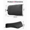 imageKEMIMOTO Leather Passenger Seat Pad Rear Seat Pillion Cushion Compatible with Softail Models Dyna Low Rider Fat Bob seat Lowrider S 20192025