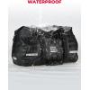 imageKEMIMOTO Motorcycle Dry Bag Waterproof 50L Roll Top Closure Universal Motorcycle Tail Luggage Travel Bag Handbag Comapatible with Dual Sport Dirt Bike Adventure Touring Sportster for Trip Camping