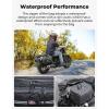 imageKEMIMOTO Motorcycle Saddlebags 15L75Lx2 with QuickRelease Brackets Universal Fit for Softail Dyna Sportster Cruiser with Waterproof Zipper amp Rain Cover Side Panniers for Commuting Weekend Trips30L
