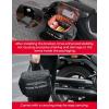 imageKEMIMOTO Motorcycle Saddlebags 15L75Lx2 with QuickRelease Brackets Universal Fit for Softail Dyna Sportster Cruiser with Waterproof Zipper amp Rain Cover Side Panniers for Commuting Weekend Trips15L
