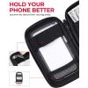 imageKEMIMOTO Motorcycle Tank Bag Phone Holder Pouch with 8 Strong Adsorption Snaps for up to 63 inch Phone Touch Screen GPS Navigation
