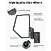imageKEMIMOTO Side Mirrors DoorMounted Compatible with Polaris Ranger CrewXD 1500 2024 2025 2026 Northstar Premium Ultimate Folding Side Rearview Mirror Kit Accessories Replace2889862