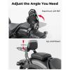 imageKEMIMOTO Sissy Bar with Folding Luggage Rack Compatible with Rebel CMX 500 300 20172026 Passenger Backrest Rear Pad Motorcycle Rear Rack Backrest Bar