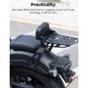imageKEMIMOTO Sissy Bar with Folding Luggage Rack Compatible with Rebel CMX 500 300 20172026 Passenger Backrest Rear Pad Motorcycle Rear Rack Backrest Bar