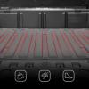 imageKEMIMOTO UTV Rubber Cargo Bed Mat Liner Compatible with CanAm Defender HD5 HD7 HD8 HD10 MAX 20162025 TPE Rear Cargo Bed Floor Mats NonSlip WeatherResistant Protects Rear Storage from Dirt