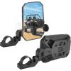 imageKEMIMOTO UTV Side Mirrors 17 UTV Rear View Center Mirror for 1652 inch Roll bar Compatible with Polaris RZRCan Am X3PioneerTalonTeryxCFMOTO