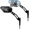 imageKEMIMOTO Aluminum 8mm Motorcycle Rear View Side Mirror Adjustable Height Bracket Compatible with Softail Dyna Sportster Road King Electra Glide Road Glide 19822024