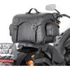 imageKEMIMOTO Motorcycle Luggage Bag 30L Leather Tail Bag Upgrade Waterproof Travel Foldable Rear Rack Pannier with Straps