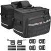 imageKEMIMOTO Motorcycle Saddlebags 15L75Lx2 with QuickRelease Brackets Universal Fit for Softail Dyna Sportster Cruiser with Waterproof Zipper amp Rain Cover Side Panniers for Commuting Weekend Trips30L