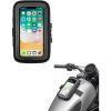 imageKEMIMOTO Motorcycle Tank Bag Phone Holder Pouch with 8 Strong Adsorption Snaps for up to 63 inch Phone Touch Screen GPS Navigation