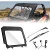 imageKEMIMOTO PRO XP Glass Windshield with Electric Wiper Scratch Resistant Compatible with 20202024 Polaris RZR PRO XP  RZR Turbo R Front Full Windshield High Sheerness Heavy Duty Strong Protection