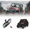 imageKEMIMOTO Rear View Mirror UTV Cover 23 Seater Compatible with Polaris Ranger 500 570 900 XP 1000 XPCrew 20172024