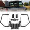 imageKEMIMOTO Side Mirrors DoorMounted Compatible with Polaris Ranger CrewXD 1500 2024 2025 2026 Northstar Premium Ultimate Folding Side Rearview Mirror Kit Accessories Replace2889862