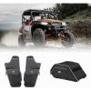 imageKEMIMOTO UTV Console Storage Bag and Front Lower Door Bags with Knee Pad Compatible with Polaris General 10004 1000  XP 1000  XP 4 1000