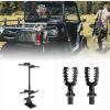 imageKEMIMOTO UTV Hunting Tool Holder Rack Tie Down Anchor Compatible with Polaris Ranger General Sportsman Bow Rack Tools Holder with Rubber Snubbers for Added Security